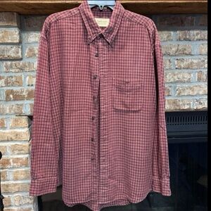 Van Heusen Men’s long sleeve button down shirt